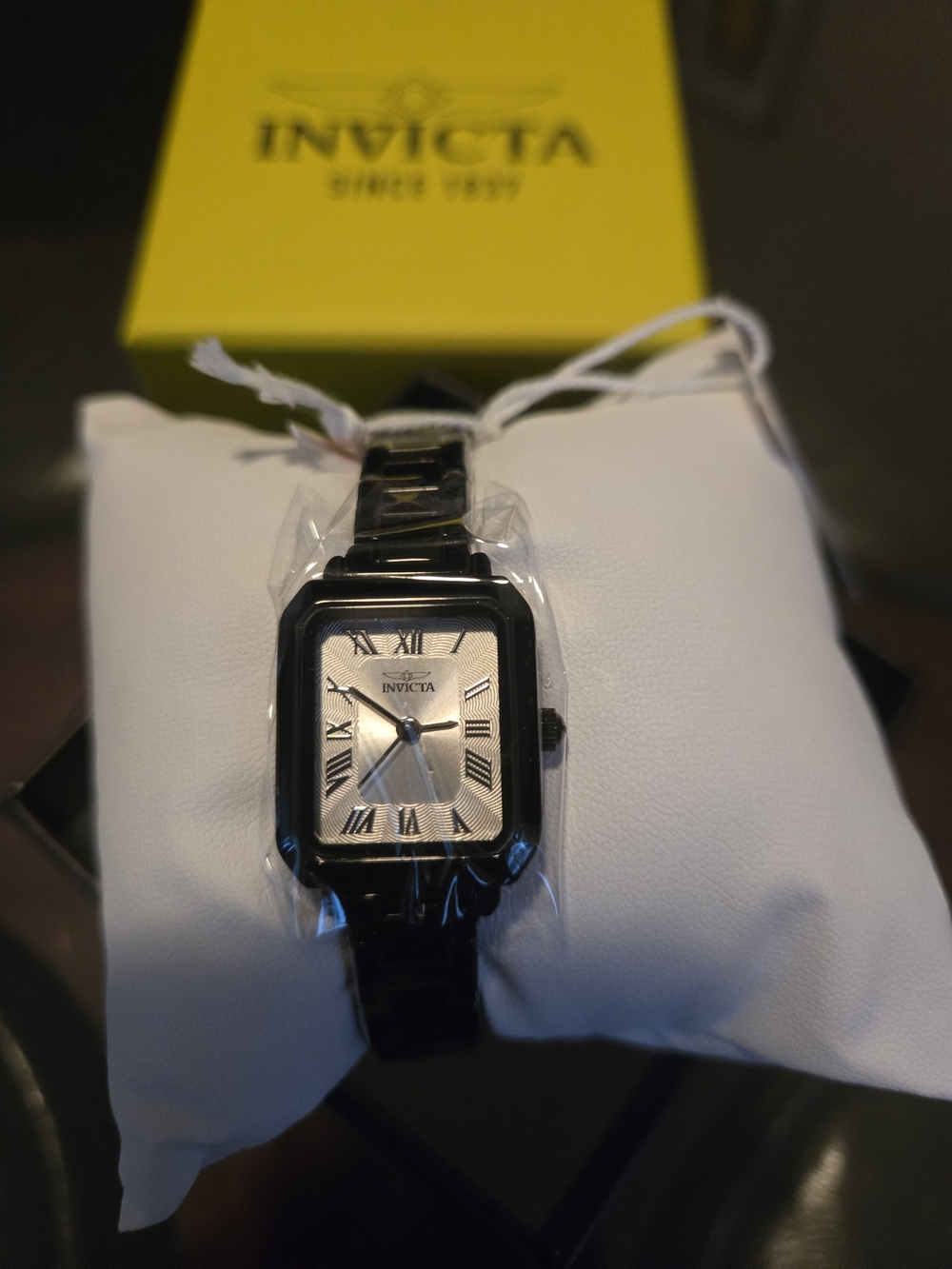 70254 Invicta Celestial Lady Black Tone Silver Dial SD-006 Women's Watch